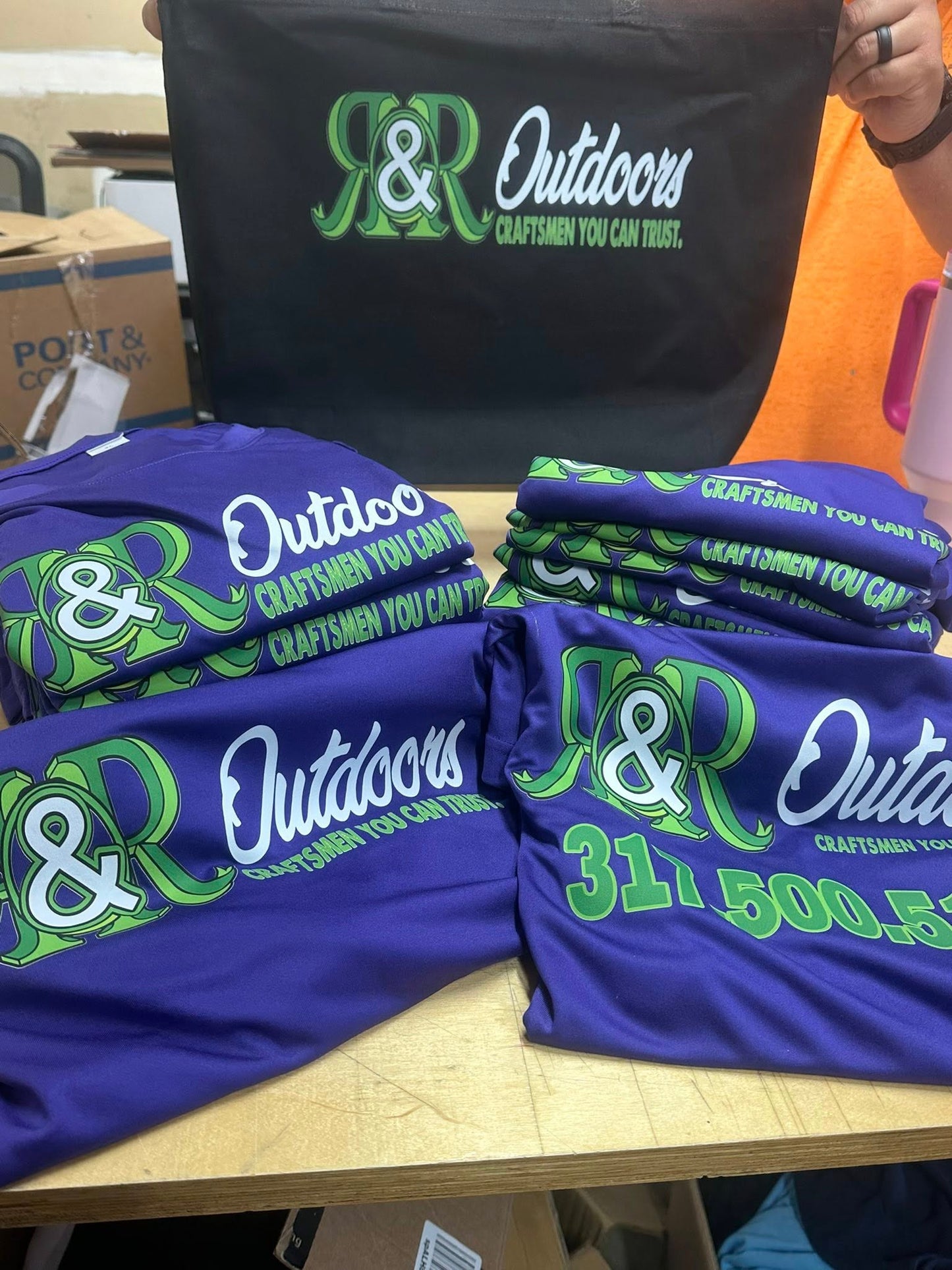 5 Custom Printed T shirt Package