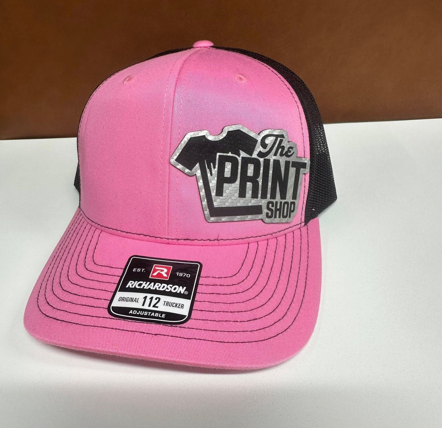 12 Leatherette Patch Hat Package