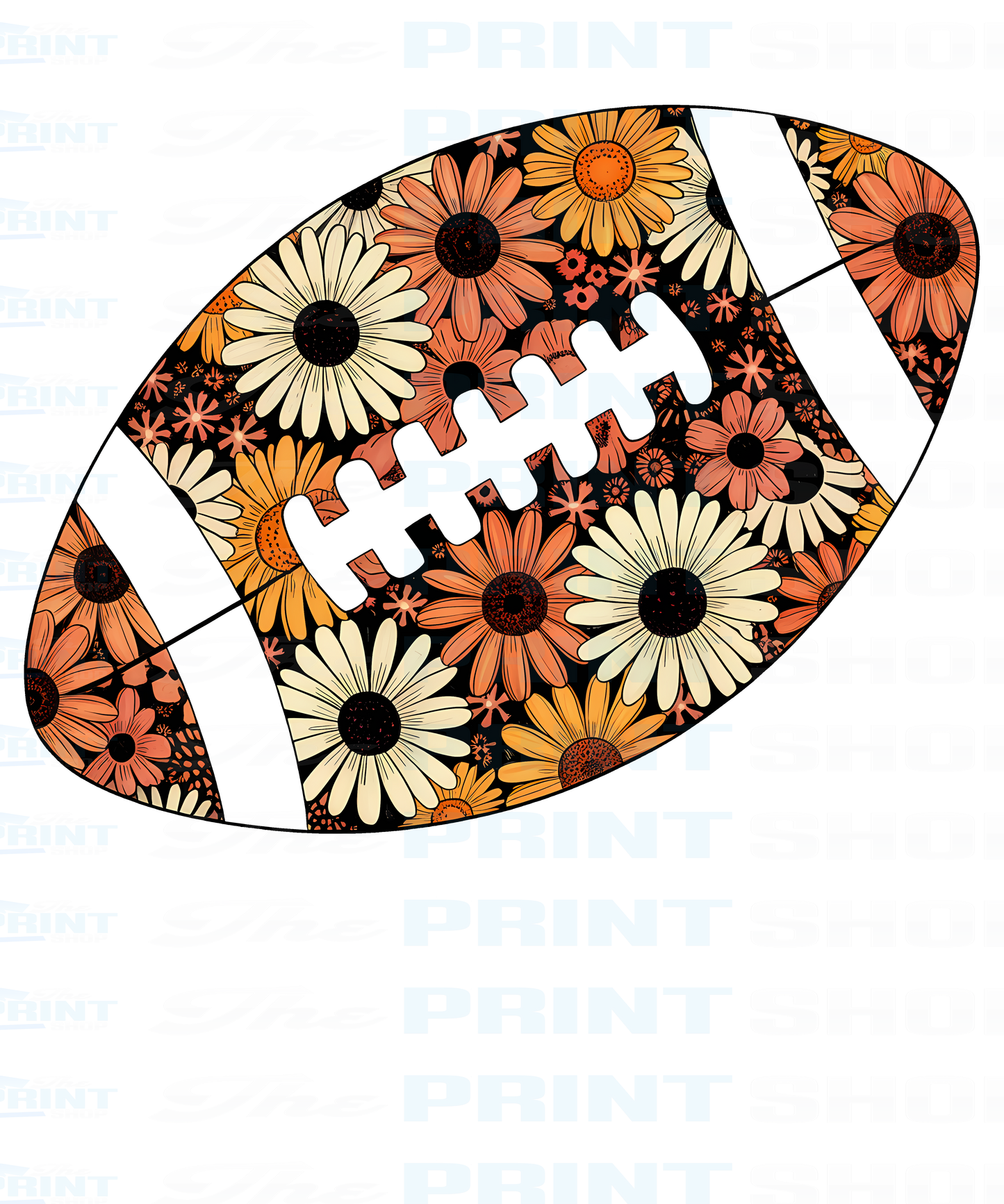 Gameday Floral Football