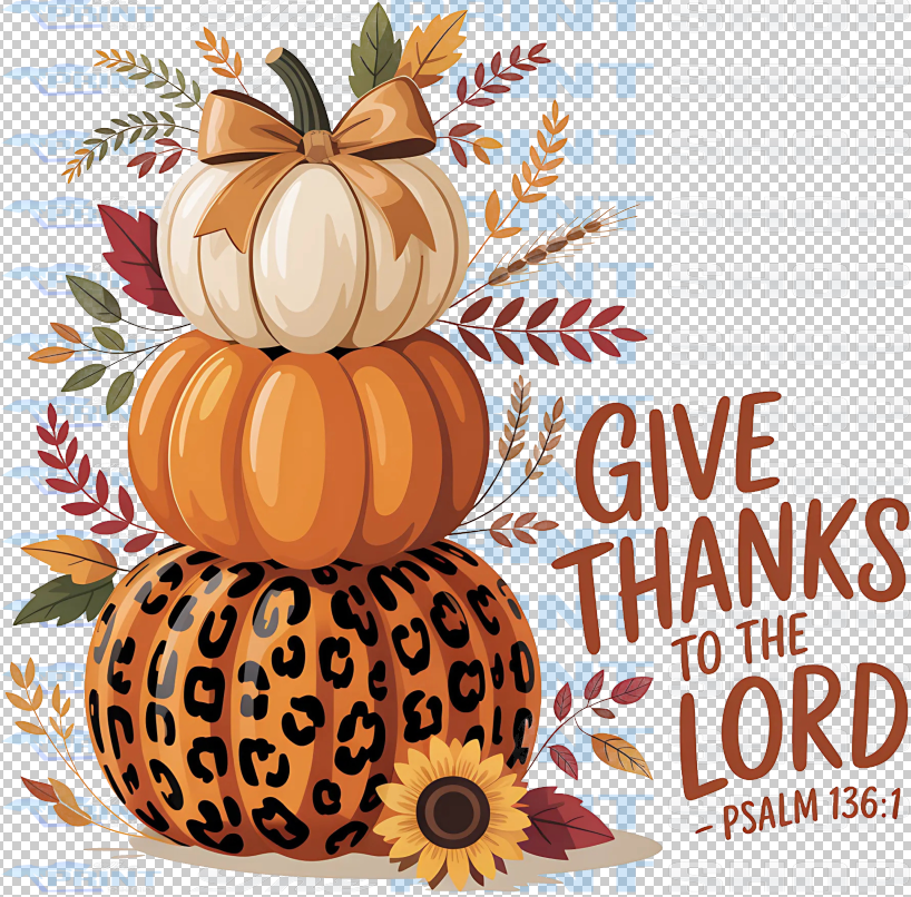 Give Thanks For The Lord