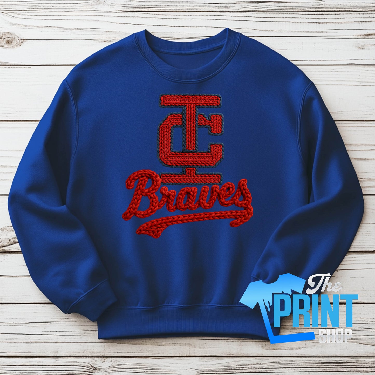 Indian Creek Braves Faux Yarn