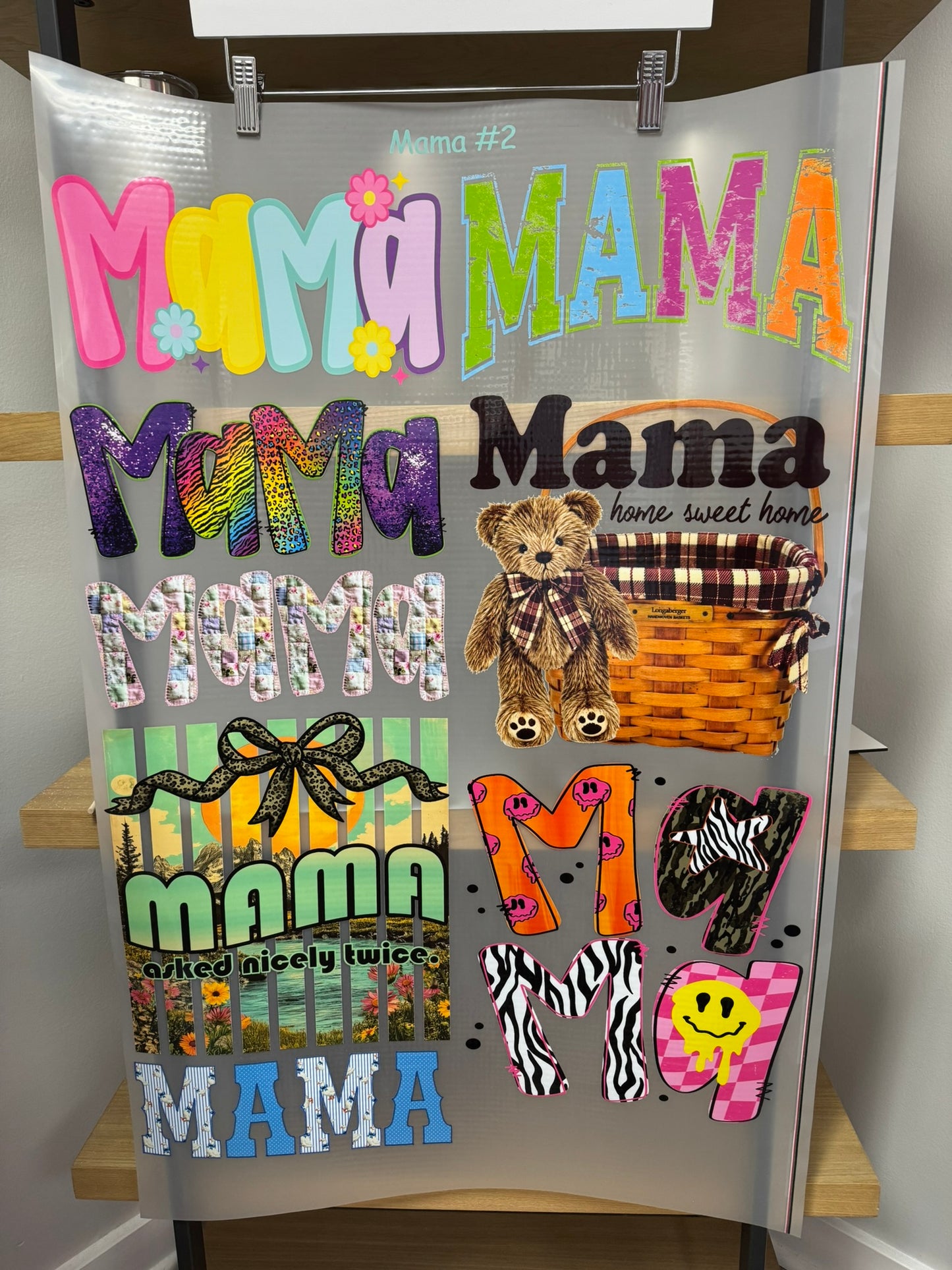 Mama #2 36" Gang Sheet