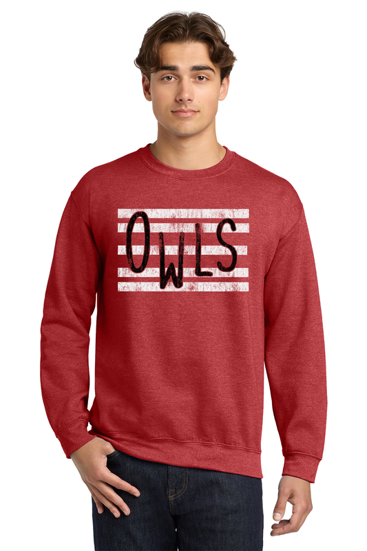 Northwood Owls Line Crewneck