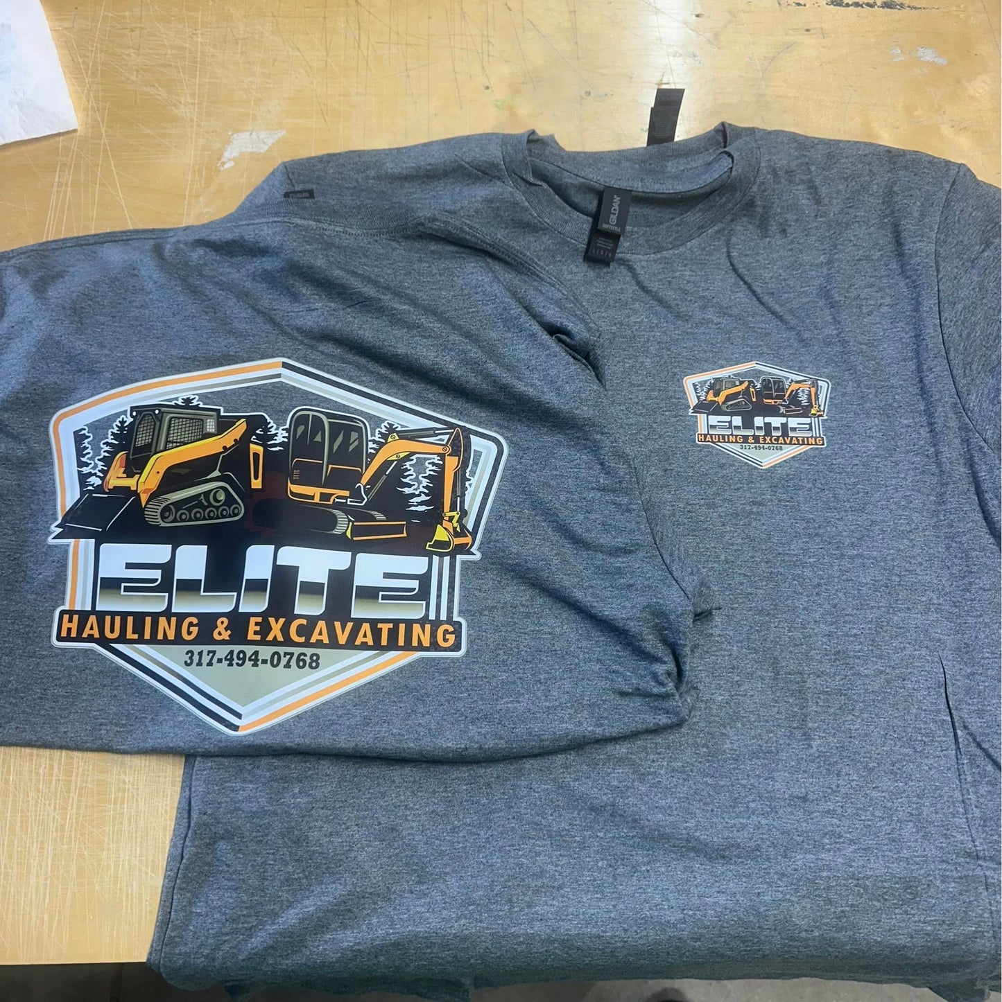 12 Custom Printed T shirts