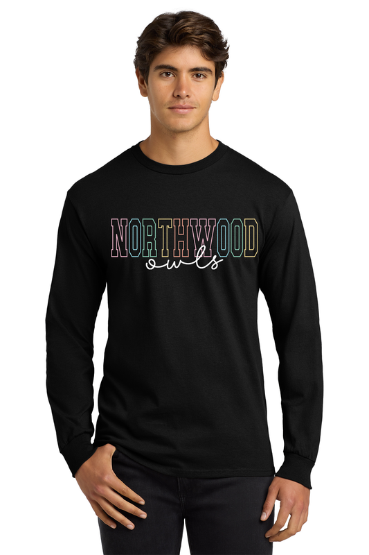 Northwood Owls Colorful Long Sleeve