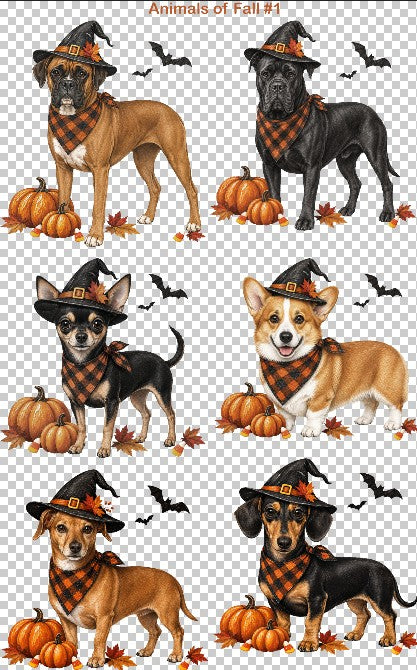 Animals of Fall #1 36"