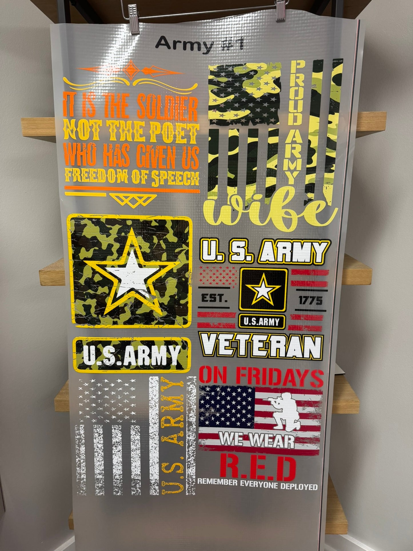Army #1 36"