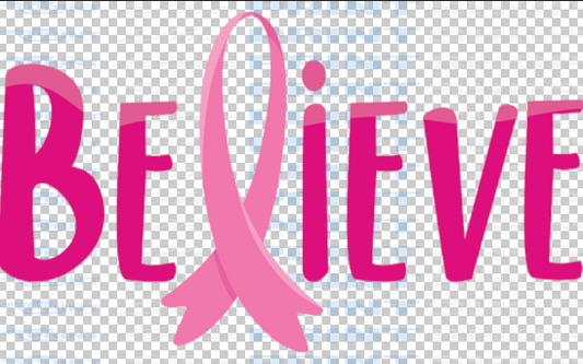 Pink Believe Ribbon