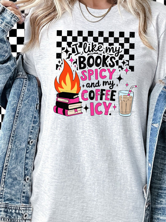 Books Spicy Coffee Icy