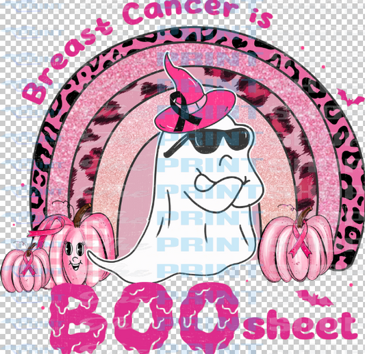 Breast Cancer is Boo Sheet
