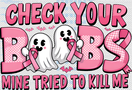 Check Your Boobs Mine Tried To Kill Me