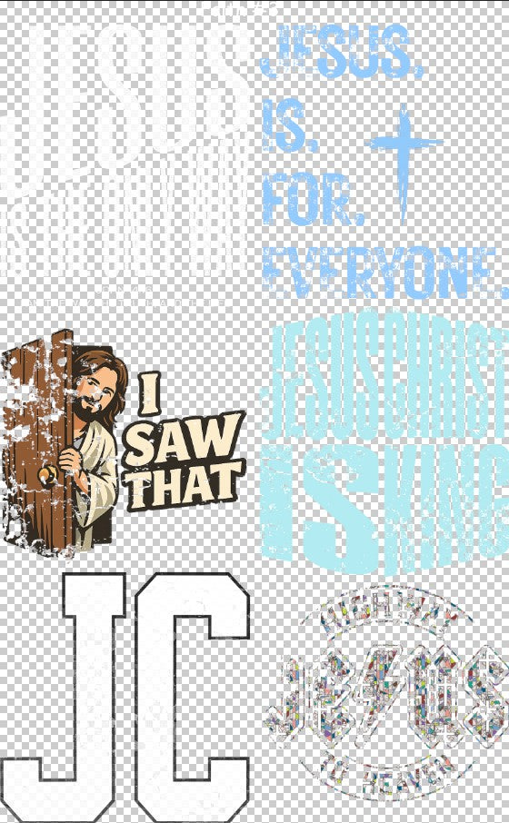 Faith #3 36" Gang Sheet