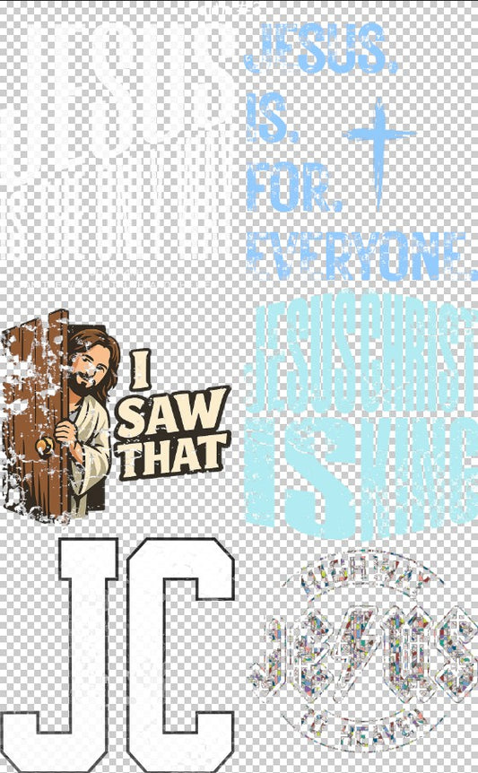 Faith #3 36" Gang Sheet