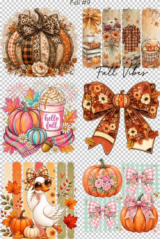 Fall #9 36" Gang Sheet
