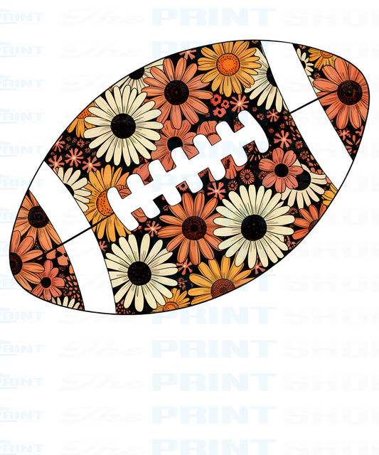 Gameday Floral Football