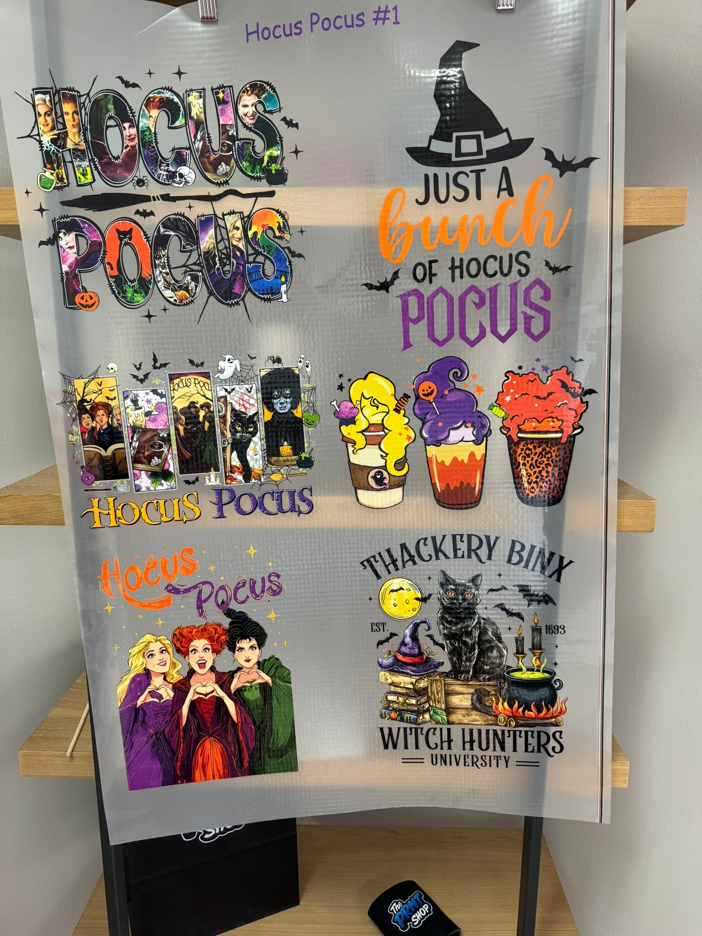 Hocus Pocus #1 36" Gang Sheet