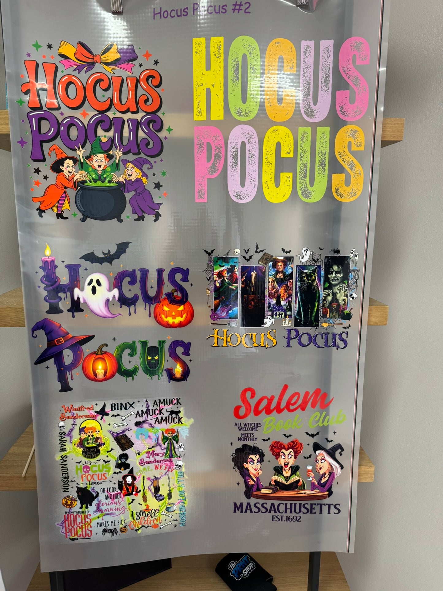 Hocus Pocus #2 36" Gang Sheet