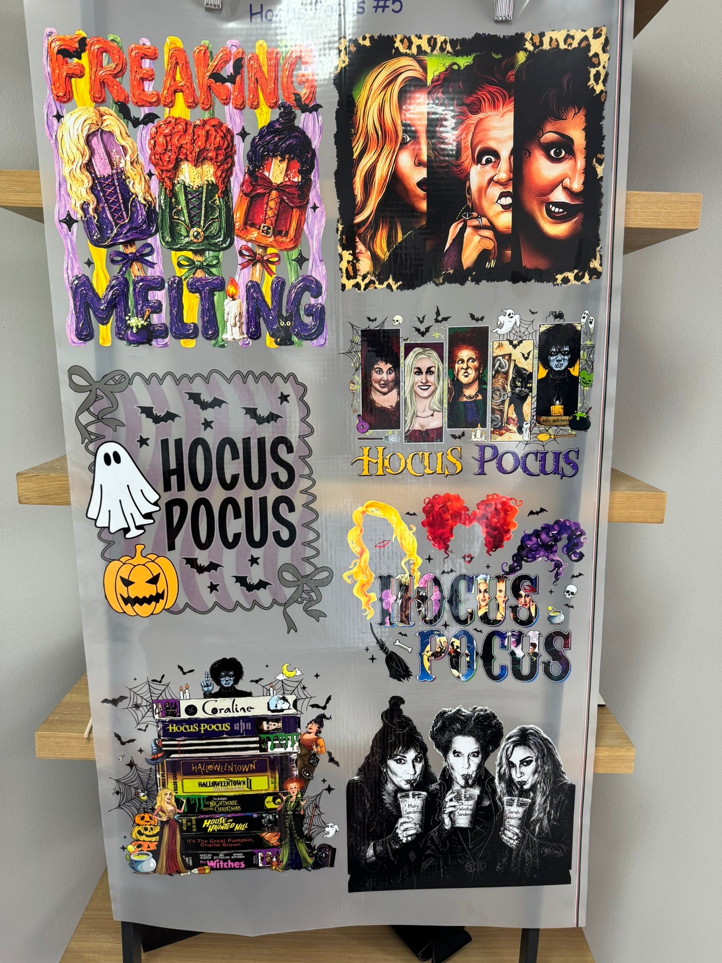 Hocus Pocus #5 36" Gang Sheet