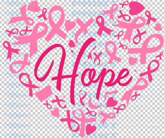 Hope Pink Heart
