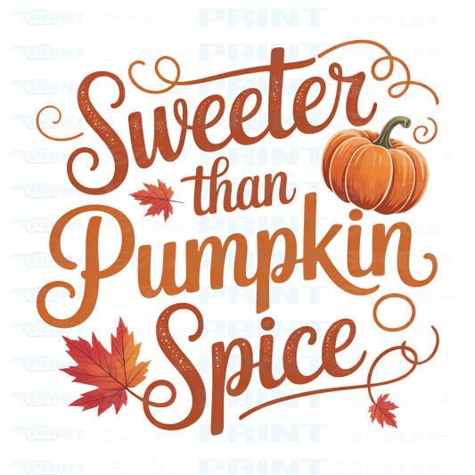 Sweeter than Pumpkin Spice