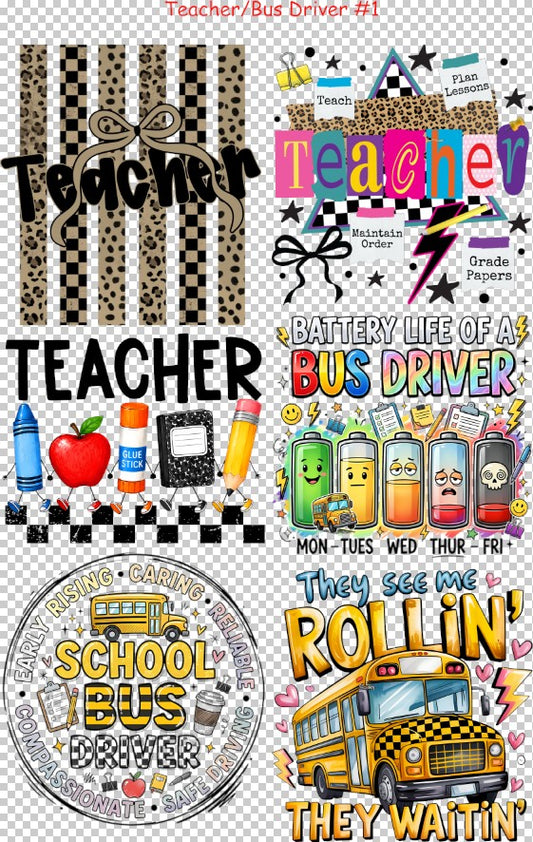 Teacher & Bus Driver #1