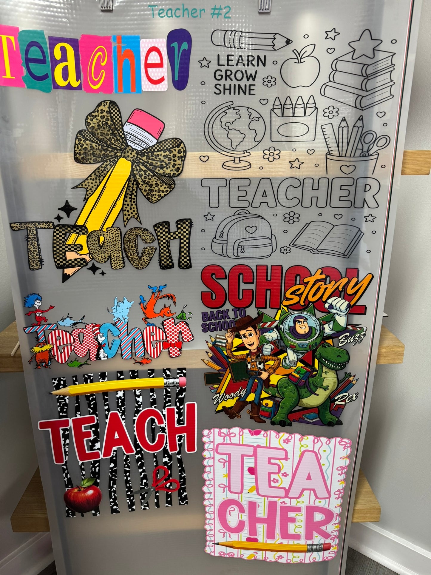 Teacher #2 36" Gang Sheet