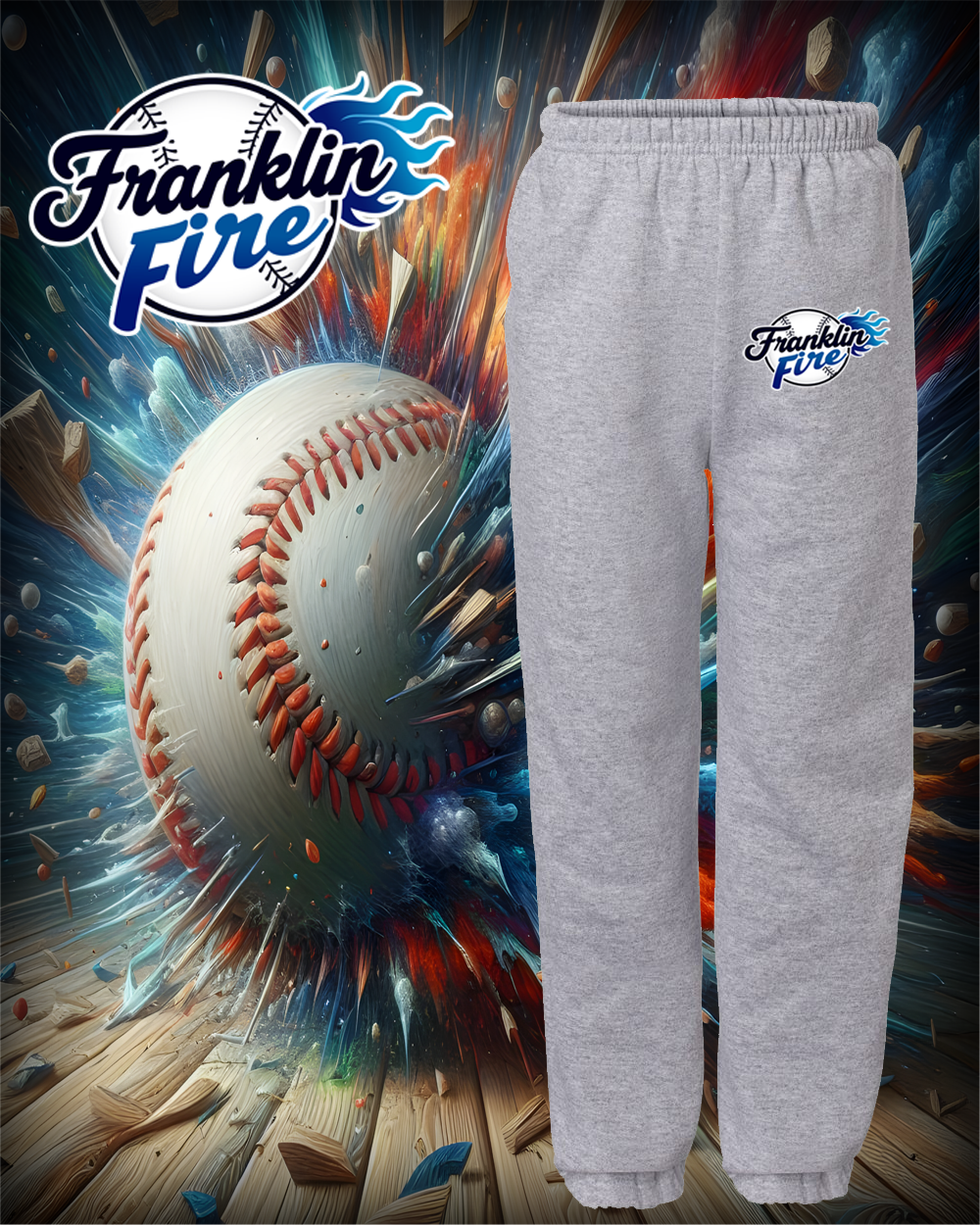 Franklin Fire Sweatpants