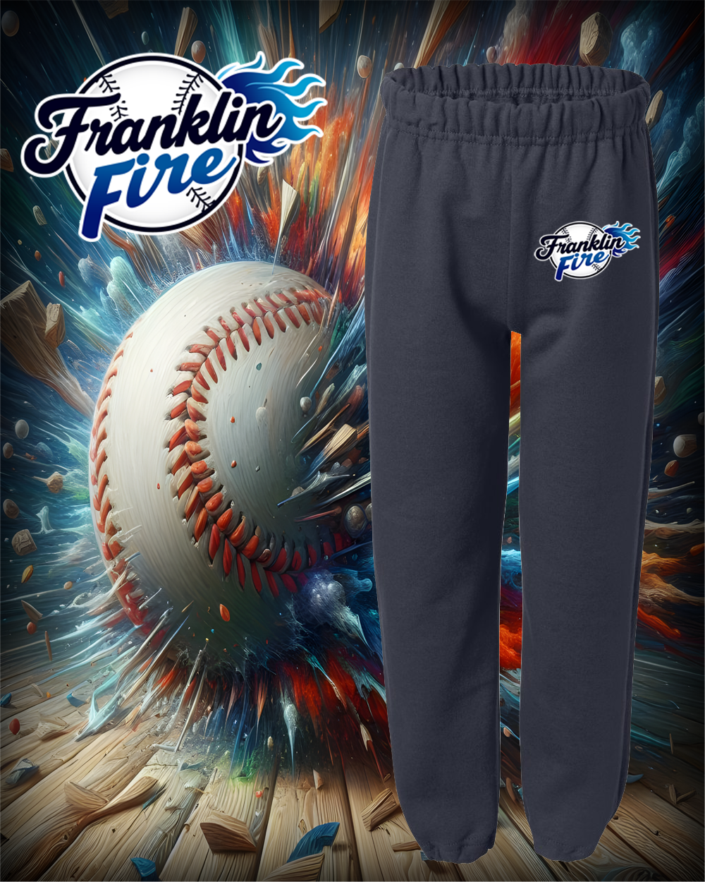 Franklin Fire Sweatpants